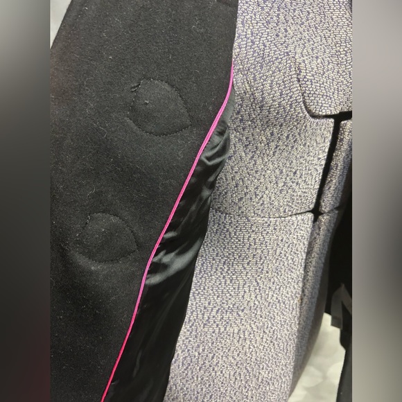 Juicy Couture black wool blend coat. Size small‎ - Picture 9 of 10